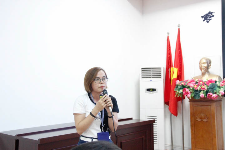 Cô Vương Thị Thanh Nhàn phát biểu về Bộ Môn Dịch