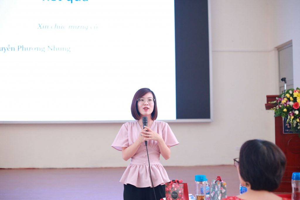 Cô Nguyễn Phương Nhung - gương mặt Công đoàn tiêu biểu
